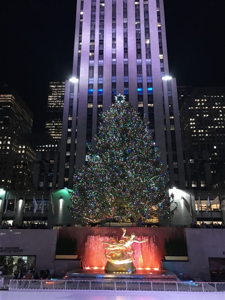 albero di rockefeller natale
