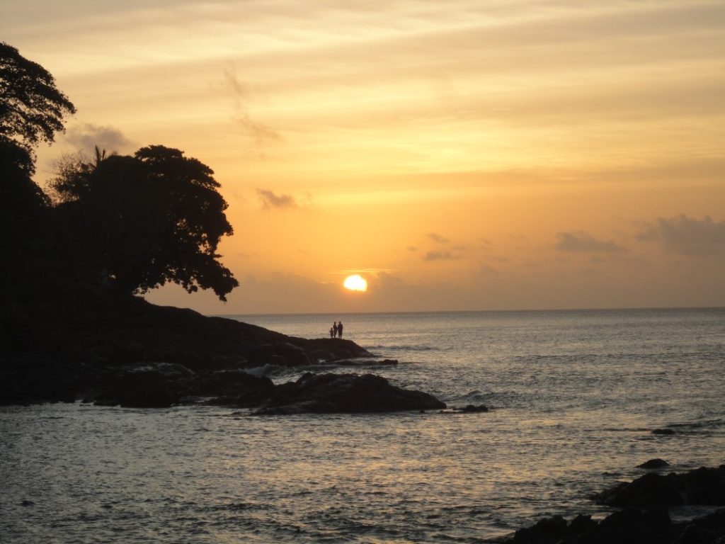 tramonto seychelles