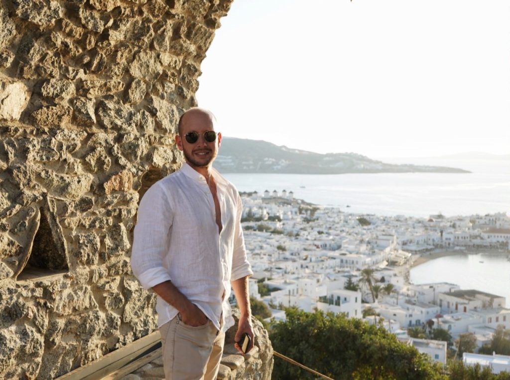 tramonto a mykonos