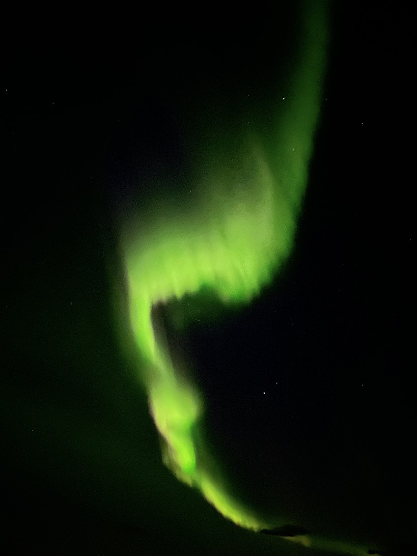 aurora boreale in Islanda