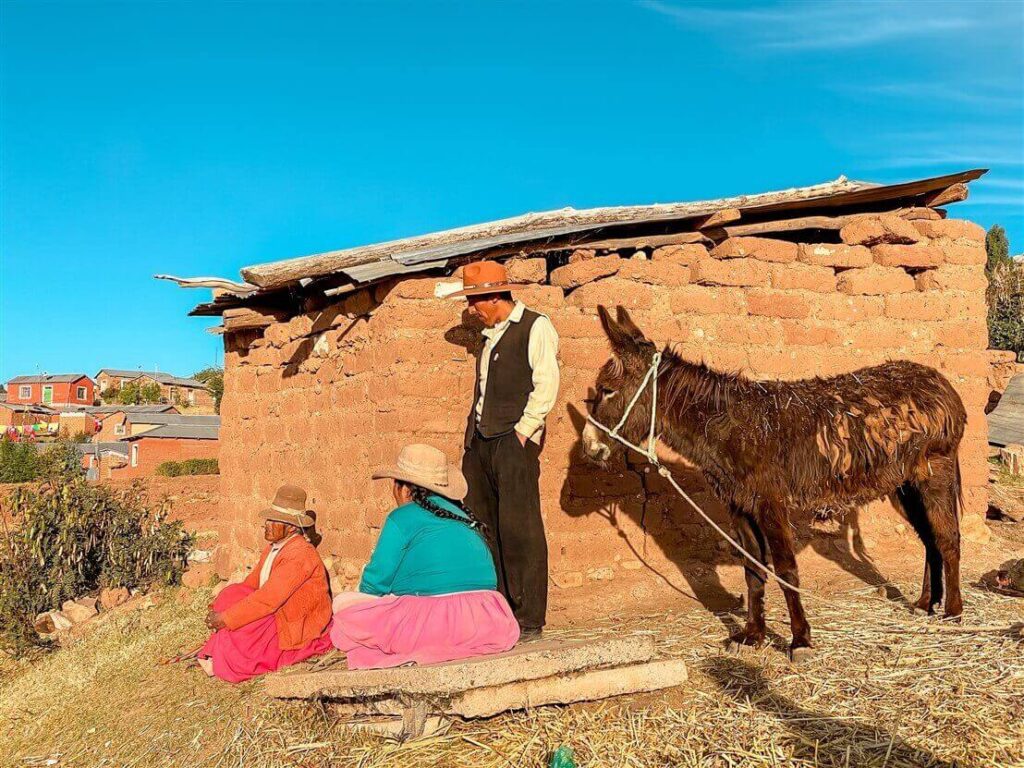 Dormire sul lago Titicaca