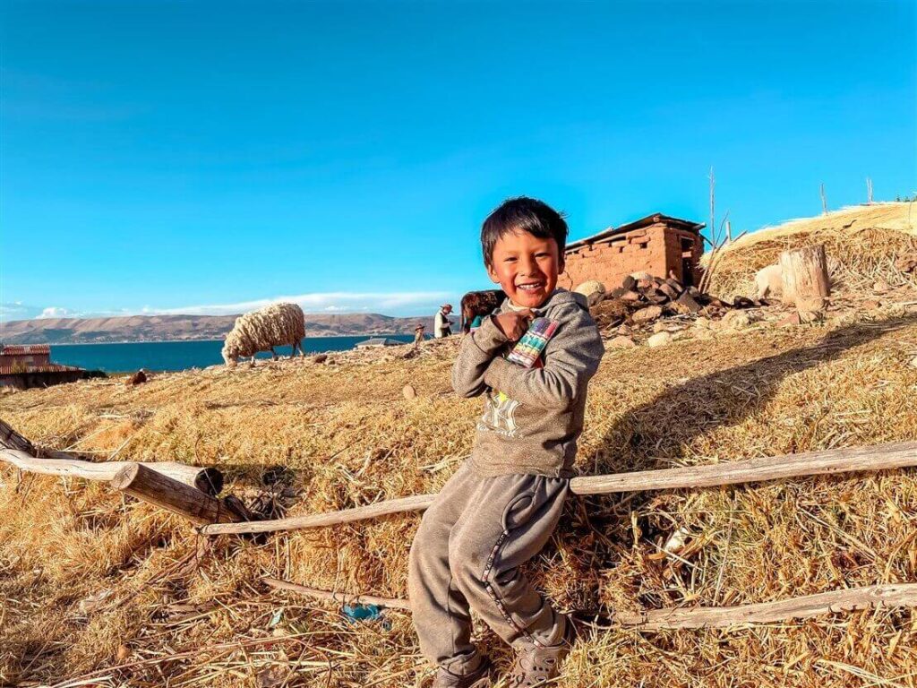 Dormire sul lago Titicaca