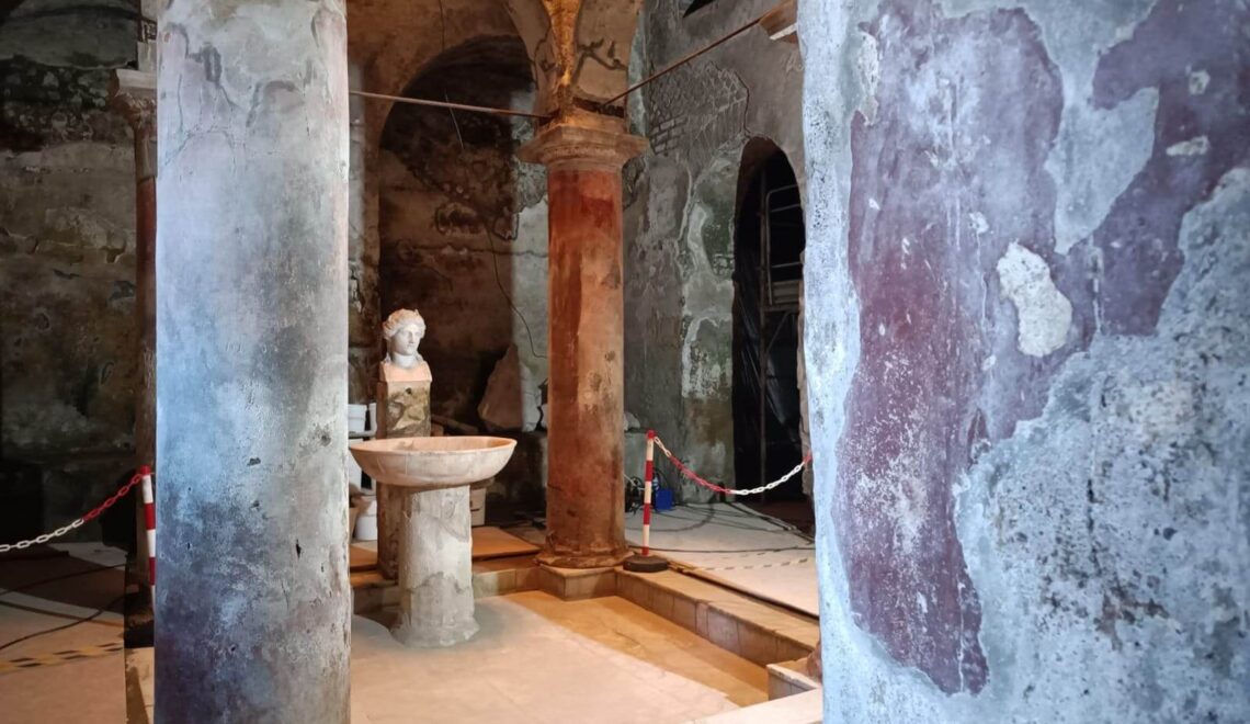 A Ercolano apre al pubblico il cantiere delle Terme Suburbane
