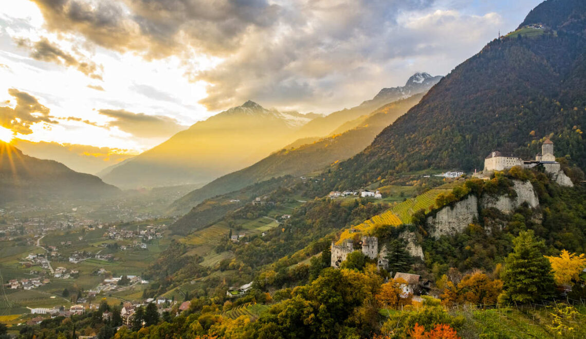 Il Sentiero della Mela e del Vino a Tirolo in Alto Adige