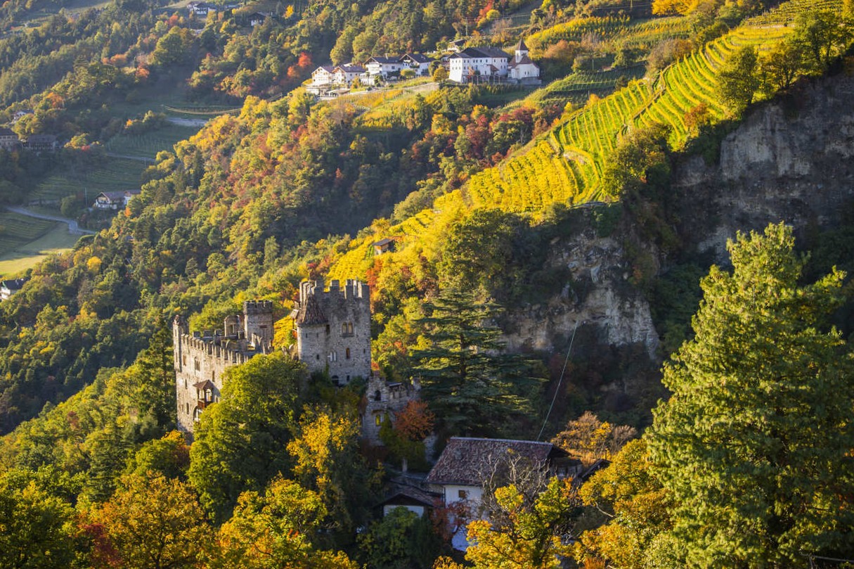 Sentiero della Mela tirolo alto adige